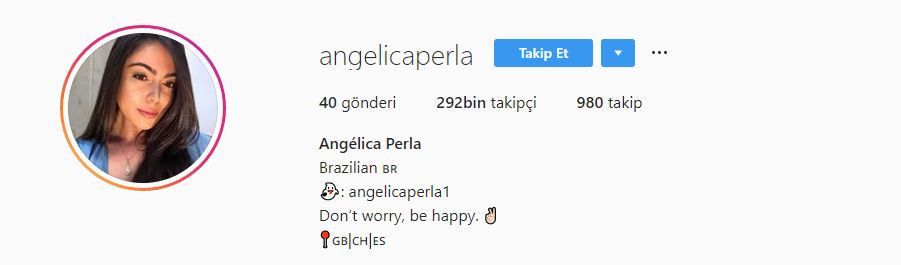 Angelica Perla Instagram