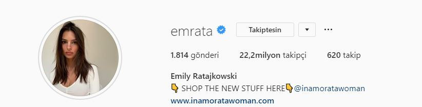 Emily Ratajkowski Instagram 