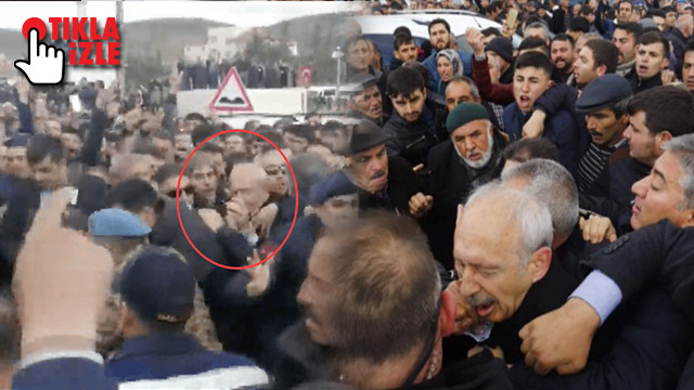 CHP lideri Kemal Kılıçdaroğlu'na saldırı