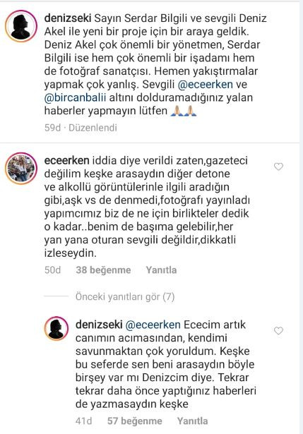 Ece Erken ile Deniz Seki Sosyal Medyada tartıştı - Sayfa 6