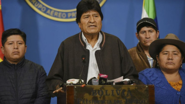 Evo Morales Bolivya'dan ayrıldı