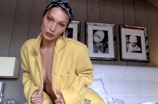 Güzel model Bella Hadid'ten mavi balonlu karantina pozu! - Sayfa 3