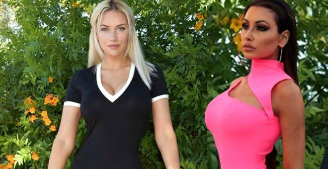 Golf dünyasının güzel ikilisi Paige Spiranac ve Holly Sonders, yardım maçında karşı karşıya gelecek - Sayfa 1