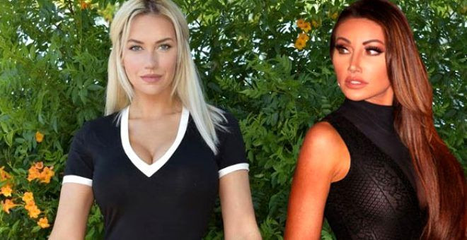 Golf dünyasının güzel ikilisi Paige Spiranac ve Holly Sonders, yardım maçında karşı karşıya gelecek - Sayfa 5