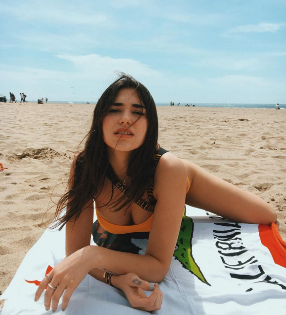 Dua Lipa örgü bikinisini sergiledi - Sayfa 15