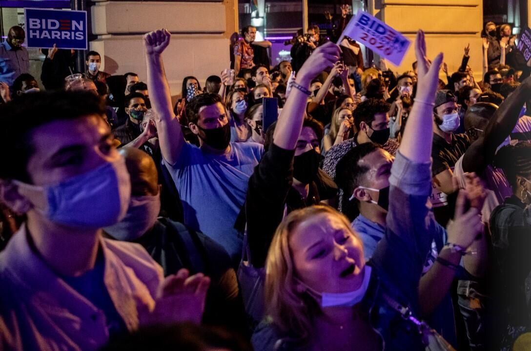 ABD seçimleri sonrası bir tarafta kutlamalar diğer tarafta protestolar - Sayfa 9