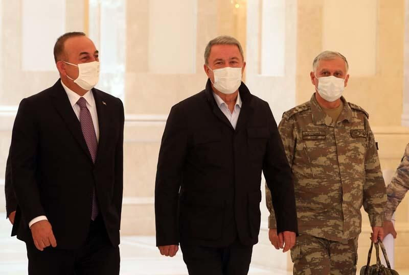 Aliyev, Mevlüt Çavuşoğlu ve Hulusi Akar'ı kabul etti - Sayfa 3