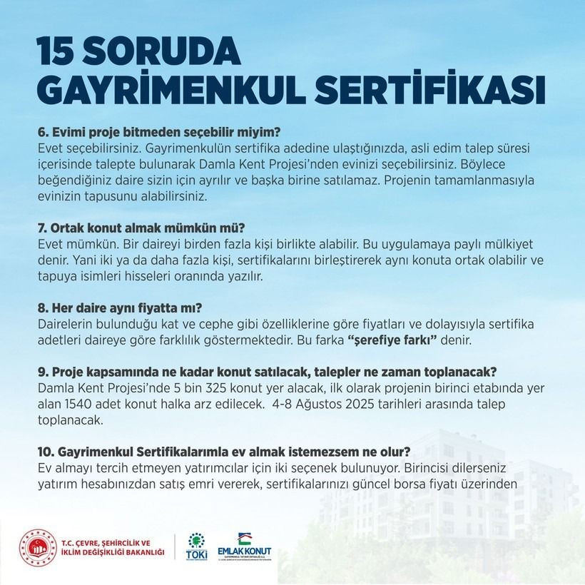Peşinat yok faiz yok! 15 soruda ev almayı kolaylaştıran Gayrimenkul Sertifikası - Sayfa 2