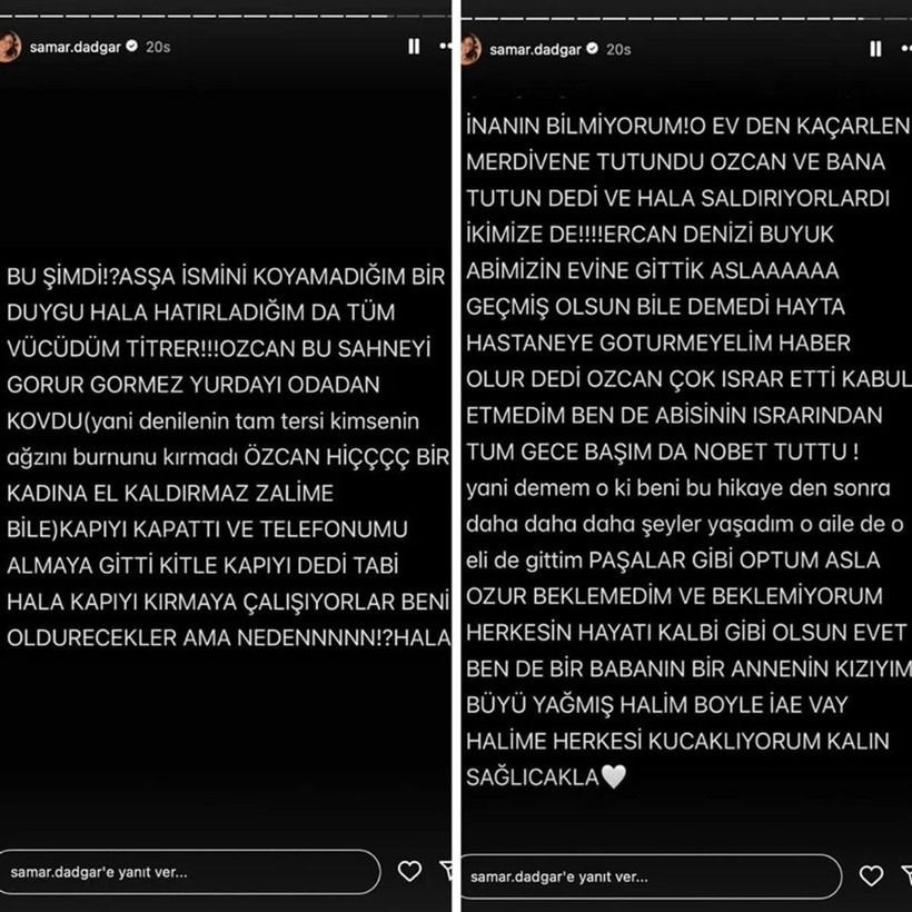 Samar Dadgar’dan şok iddia: “Kadriye Deniz beni yerde dakikalarca tekmeledi” - Sayfa 7