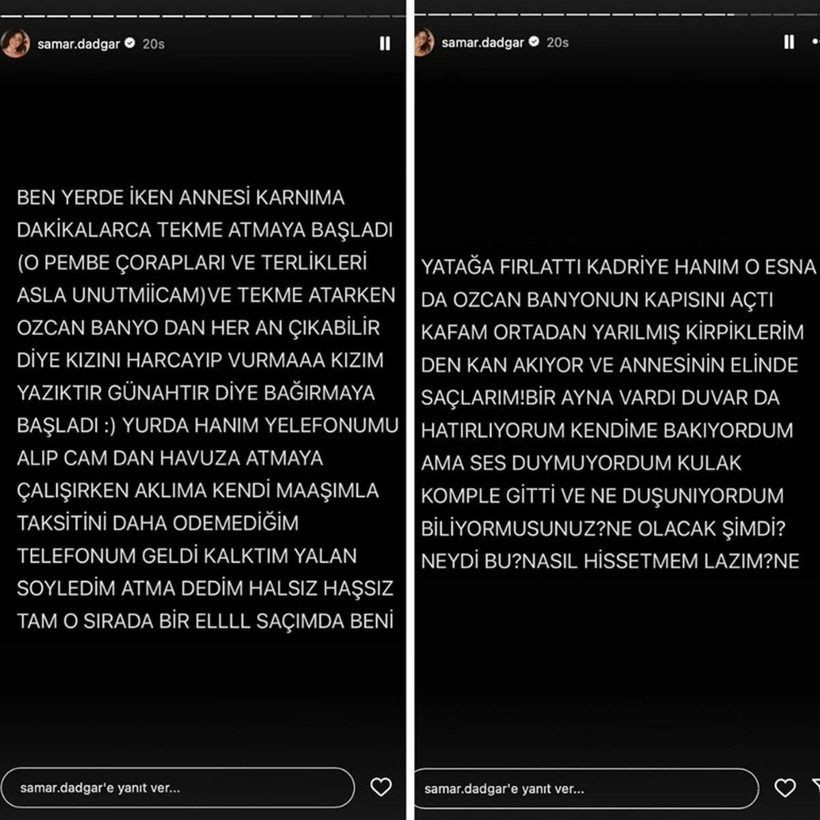 Samar Dadgar’dan şok iddia: “Kadriye Deniz beni yerde dakikalarca tekmeledi” - Sayfa 5