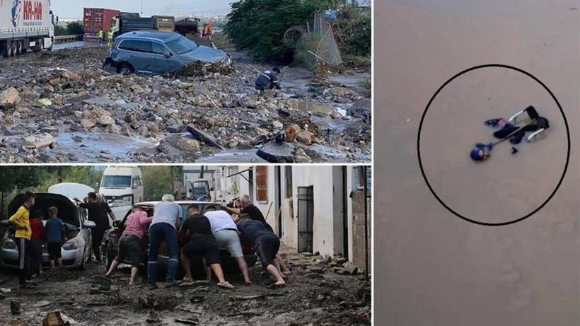 Hatay'da şiddetli sağanak: Engelli kadın tekerlekli sandalyesiyle suya kapıldı - Sayfa 8